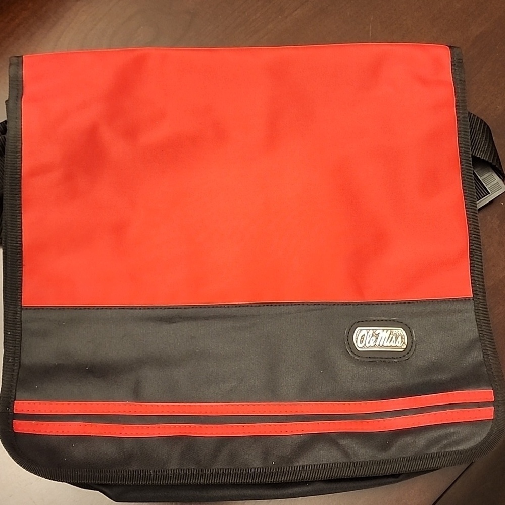 NWT Ole Miss Book/Messenger Bag